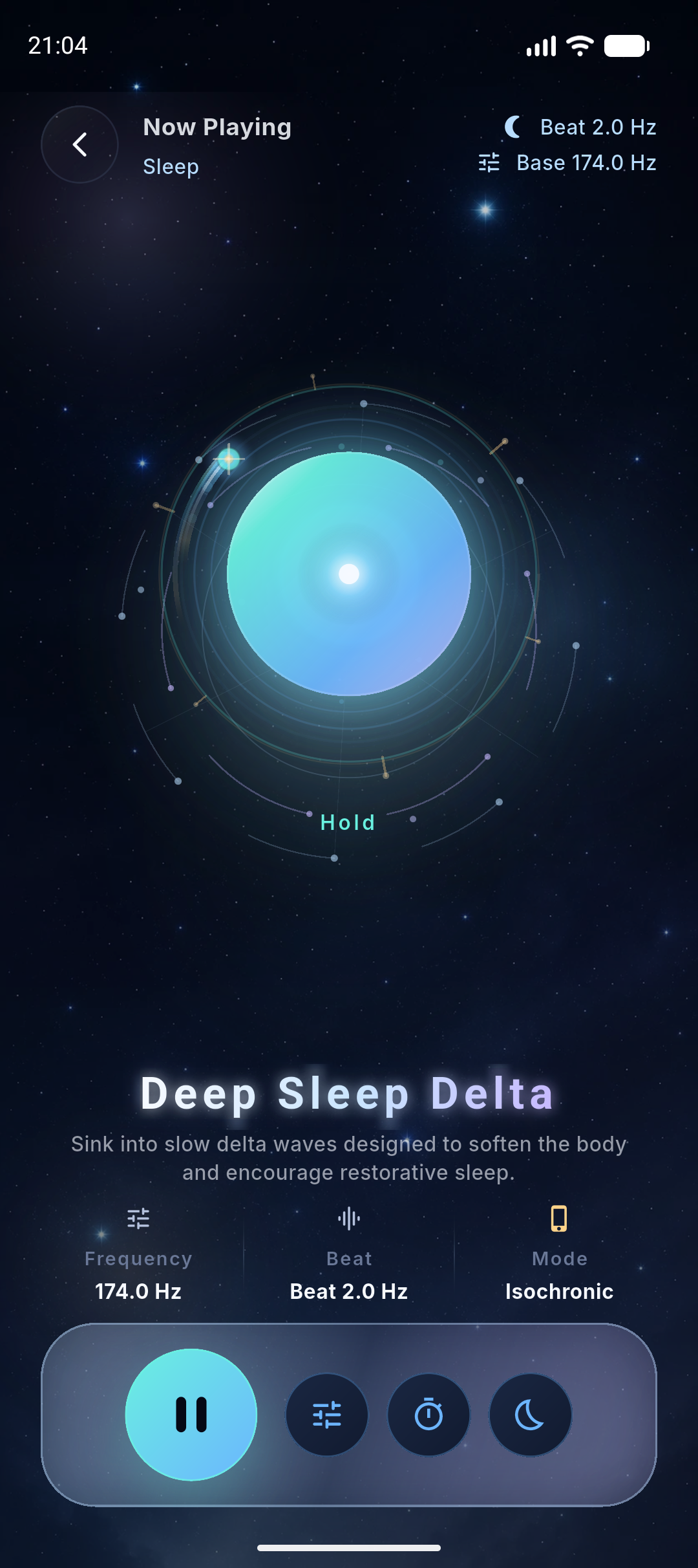 NeuroHz player screenshot placeholder