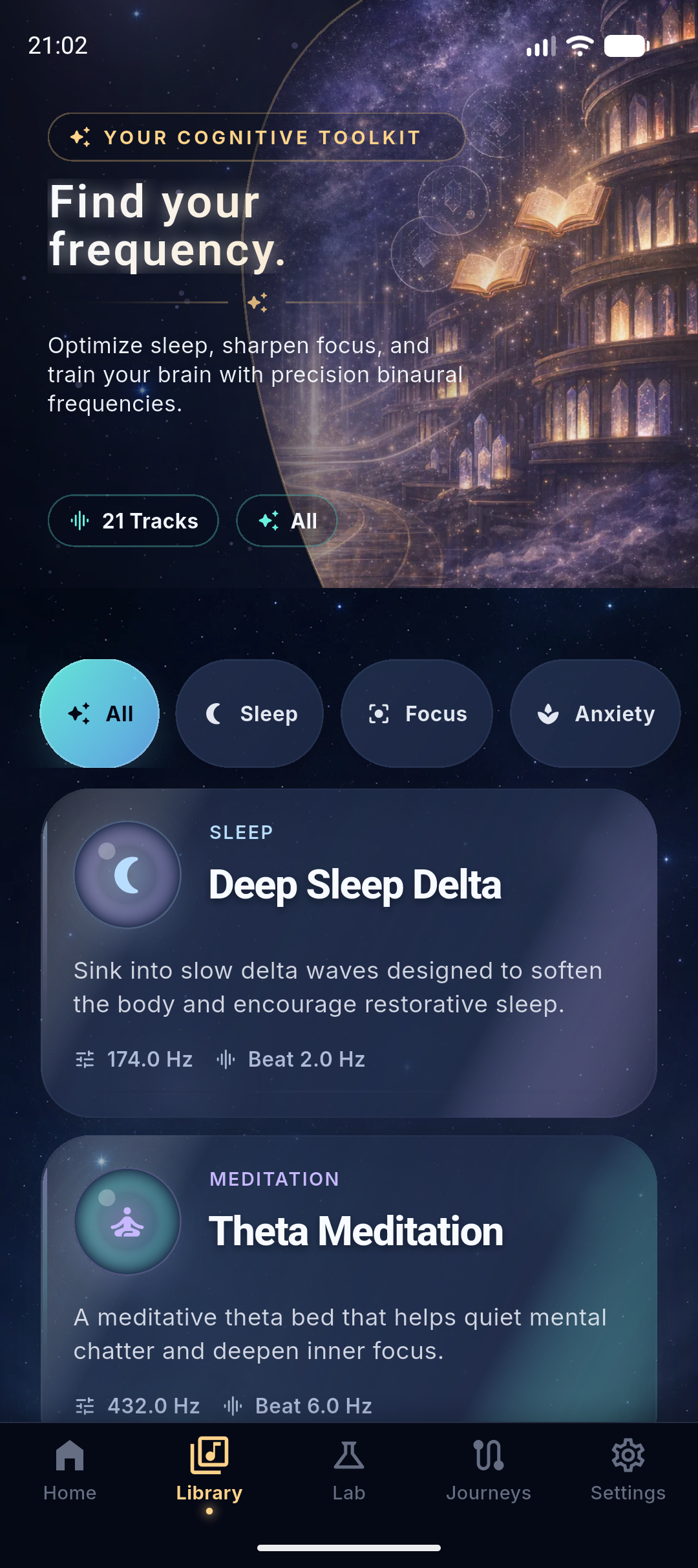 Built for real rituals, not passive background audio.