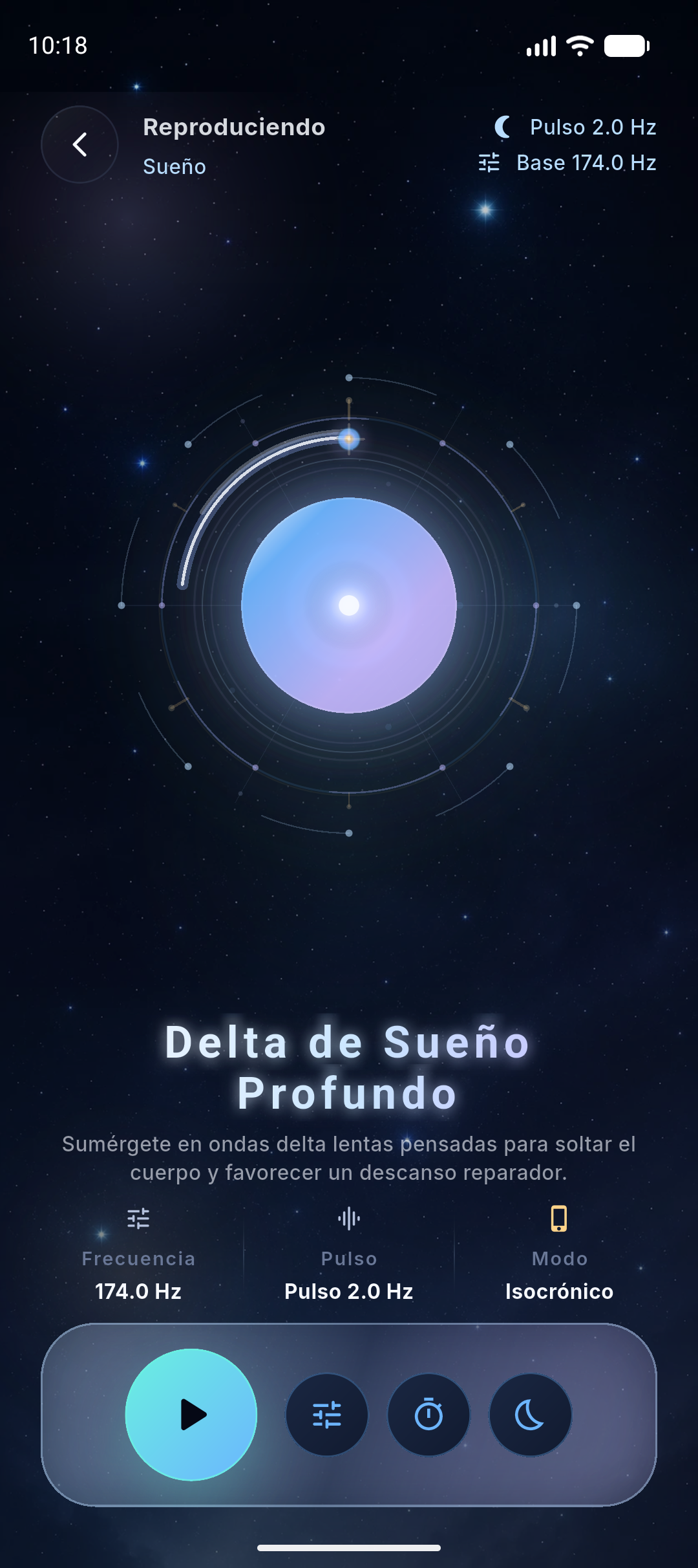 Marcador de captura del reproductor de NeuroHz