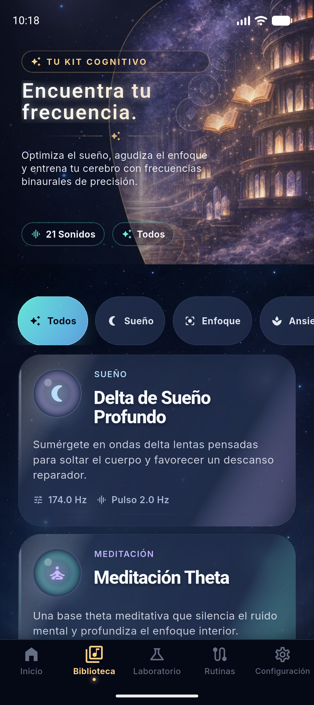 Diseñada para rituales reales, no para sonar de fondo.