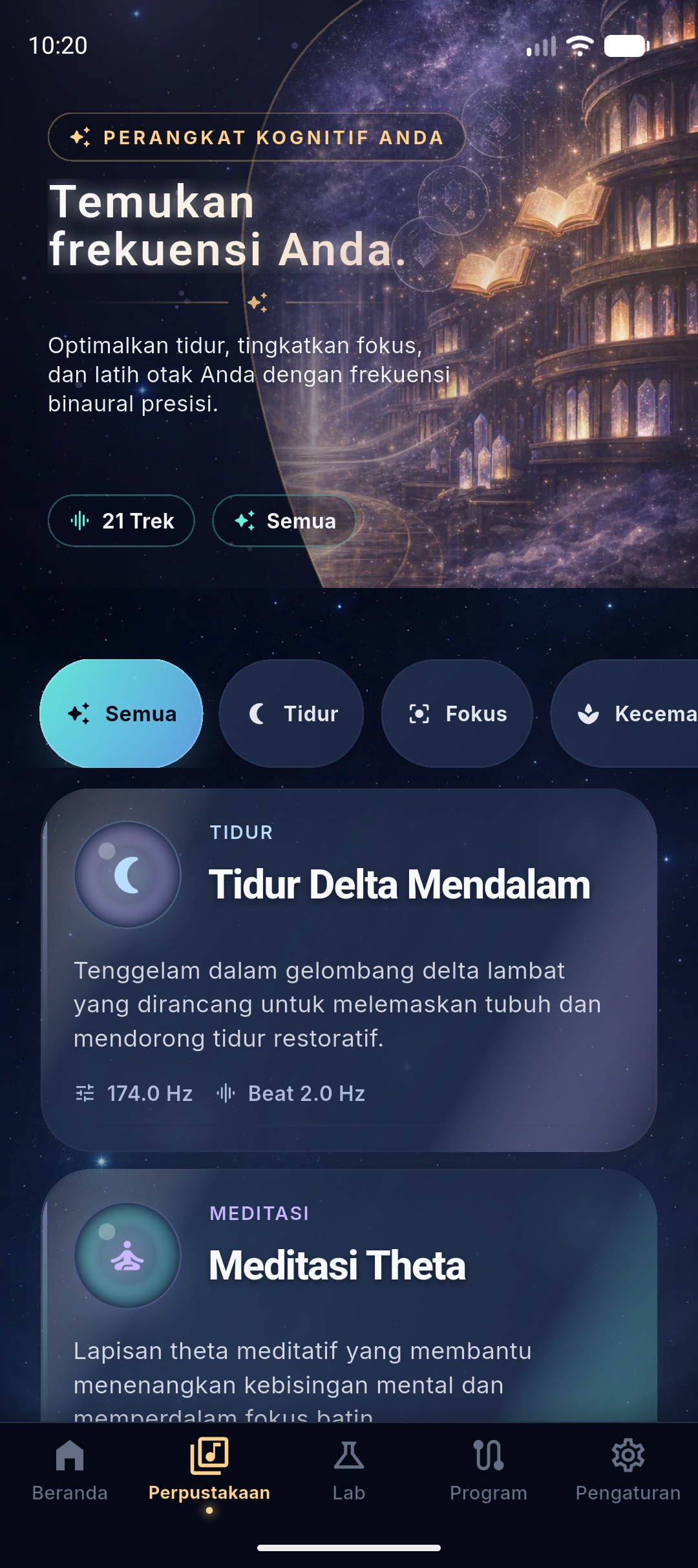 Built for real rituals, not passive background audio.