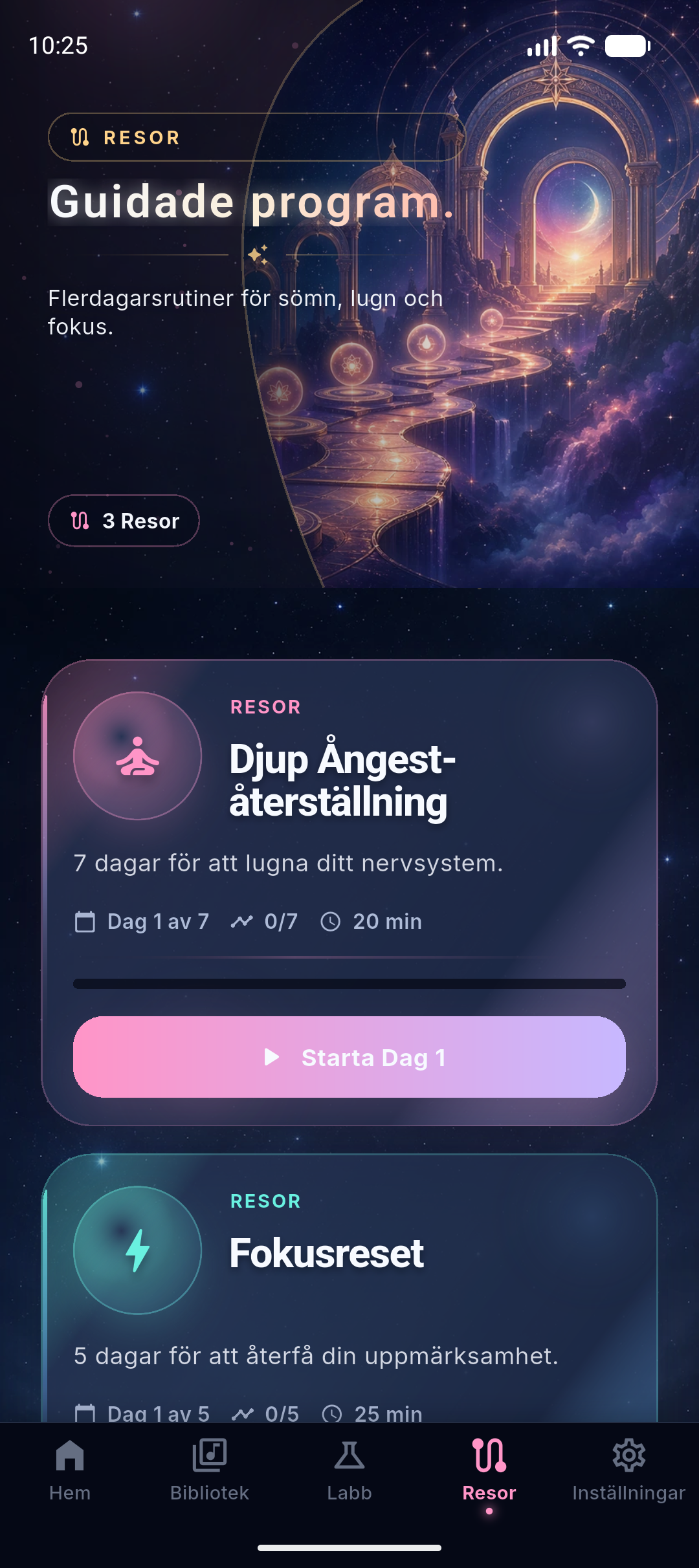 Platshållare för NeuroHz-rutiner